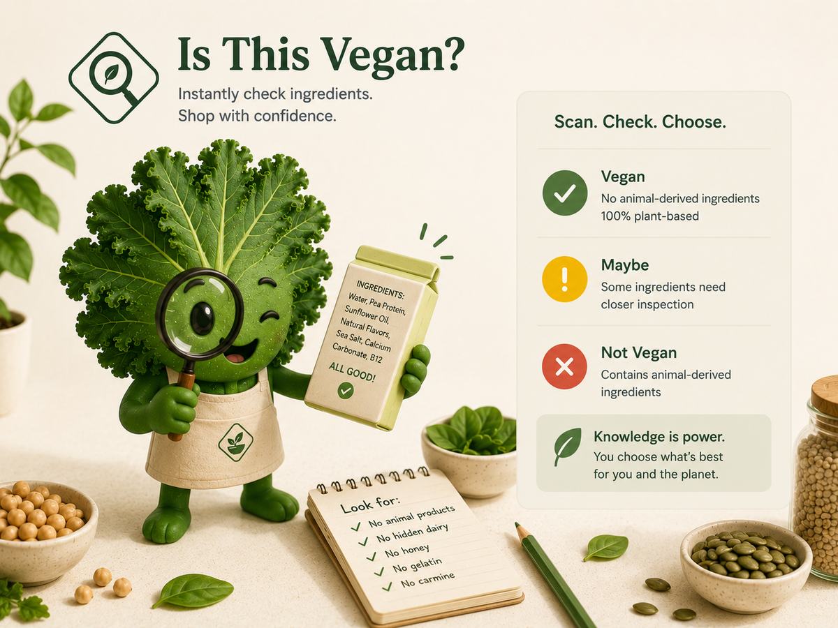 Is This Vegan? Checker