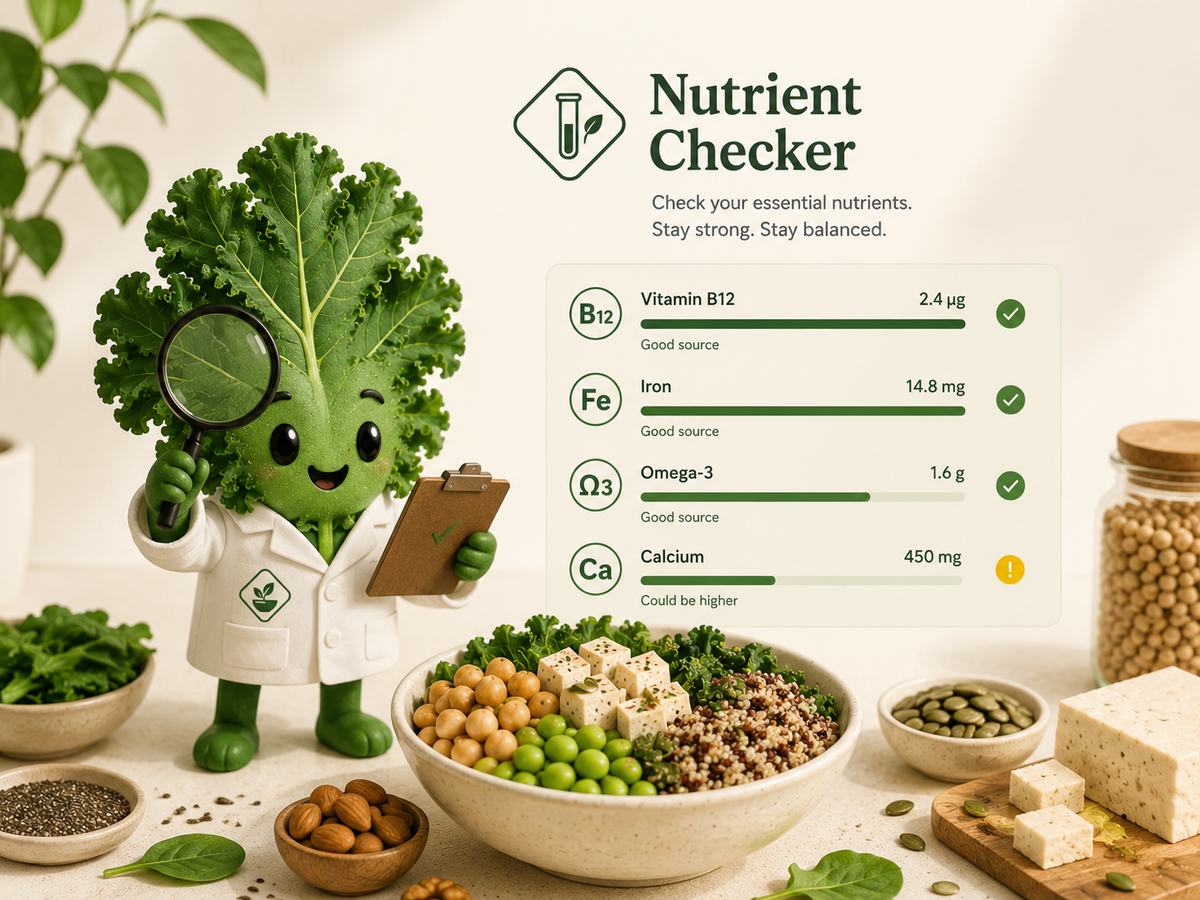 B12 / Iron / Omega-3 Checker