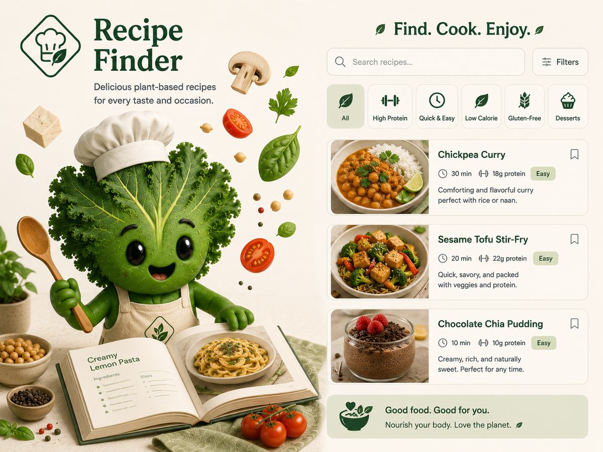 Vegan Recipe Finder